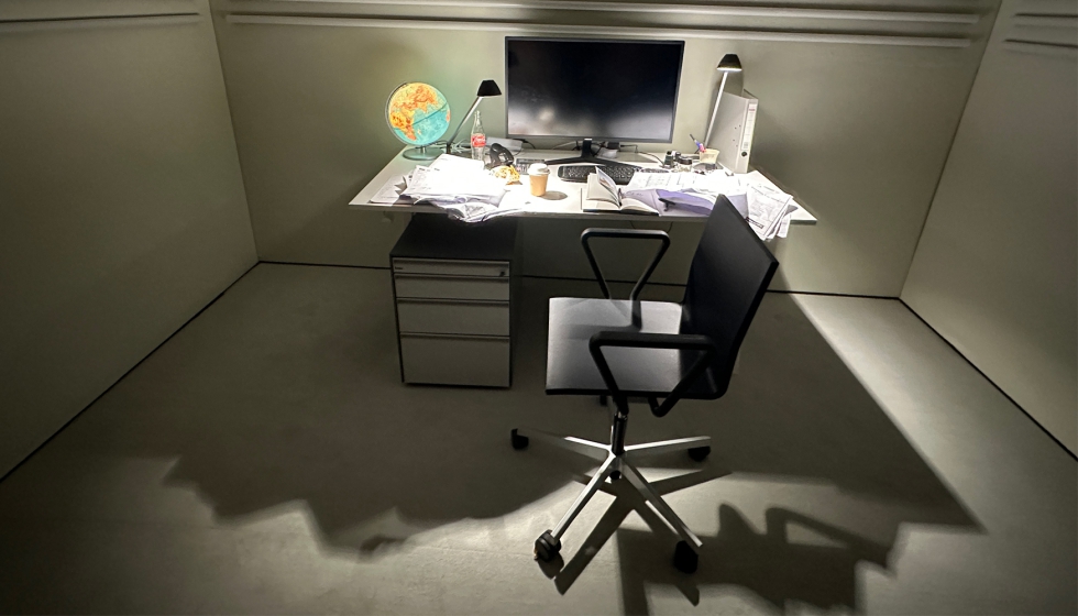 Detalle de cada una de las estancias de las que se compon�a �The Living Light� desde el sal�n, hasta un centro educativo o un espacio de trabajo...