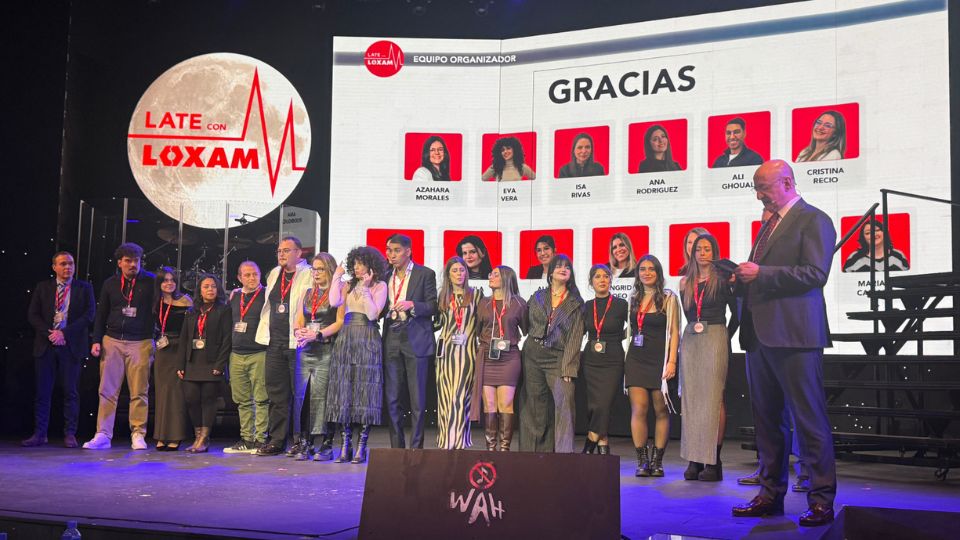 Luis �ngel Salas, CEO da Loxam Ib�ria, agradeceu o trabalho a todos os membros da equipa de organiza��o da Conven��o...