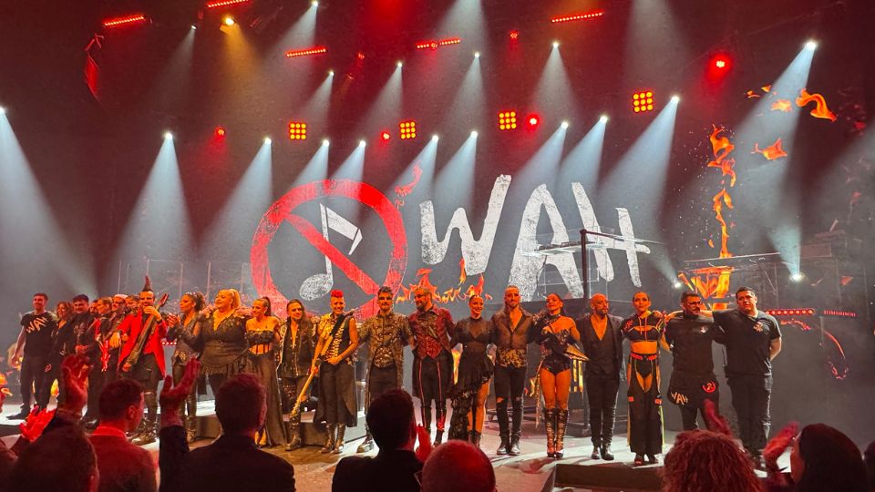 Todos os participantes puderam desfrutar, como encerramento do evento, do espet�culo musical e gastron�mico Wah