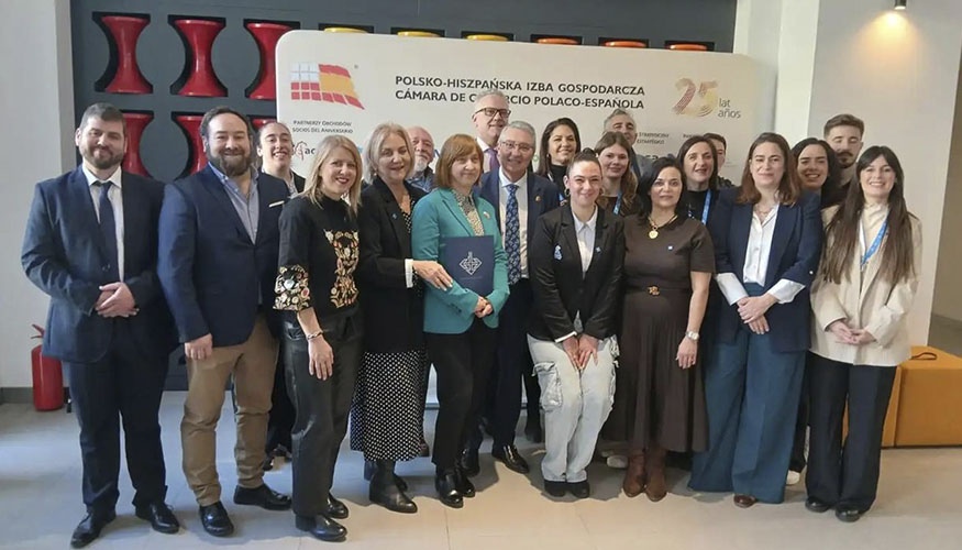 Delegaci�n malague�a en la misi�n comercial en Varsovia (Polonia)