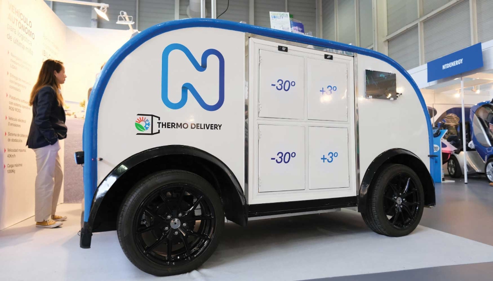 Veh�culo aut�nomo de experimentaci�n desarrollado por Naitec