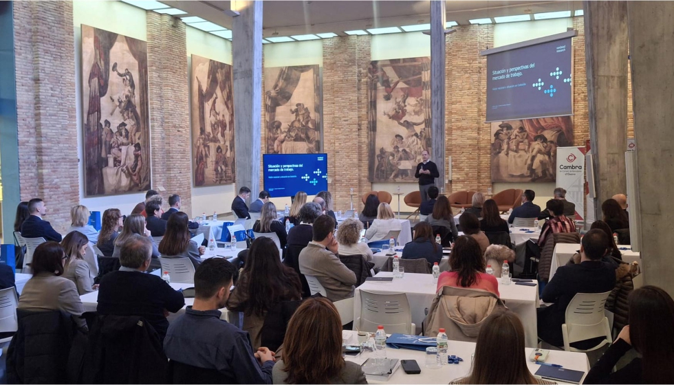 Un momento de la jornada organizada por Randstad y Fecic en Vic,