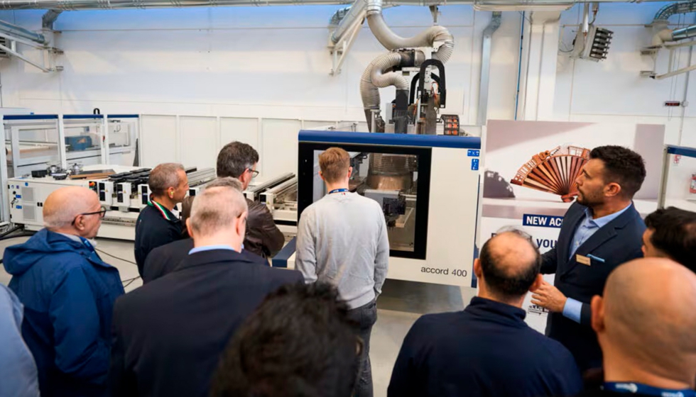 Nuevo centro de mecanizado CNC Accord 400