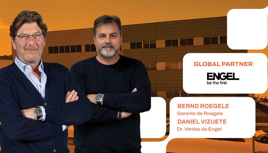 Bernd Roegele, gerente de Roegele, y Daniel Vizuete, director de Ventas de Engel