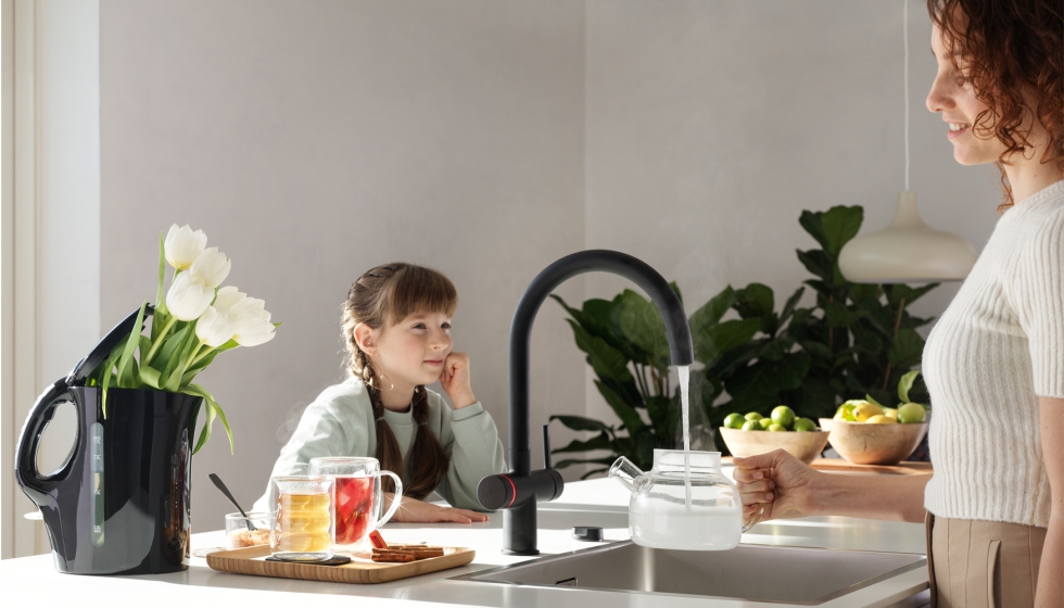 El Maris Water Hub incorpora el filtro Pro M, dise�ado para reducir la cal y eliminar pesticidas, cloro, micropl�sticos y �xido...