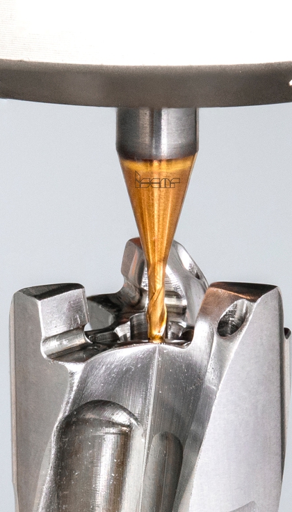 Fresa de metal duro integral EC-A2-T para piezas miniatura