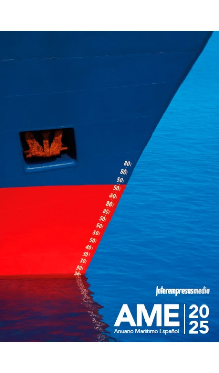 Portada del Anuario Mar�timo Espa�ol 2025