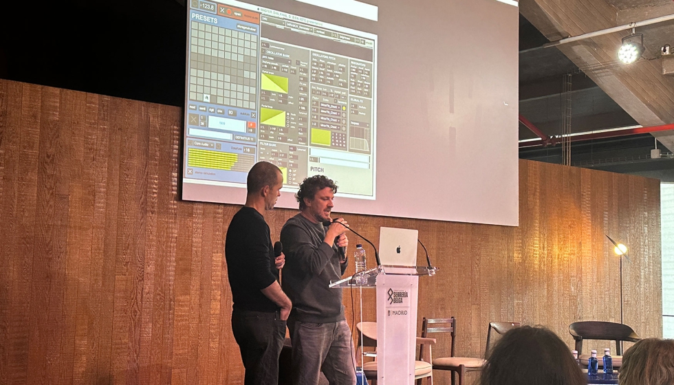 Eloi Maduell y Santi Vilanova forman Playmodes y en LuzMadrid exploraron el proceso creativo de �Cluster�
