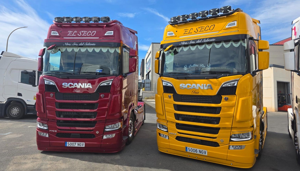 Nuevas tractoras Scania destinadas a transporte nacional e internacional de mercanc�a perecedera