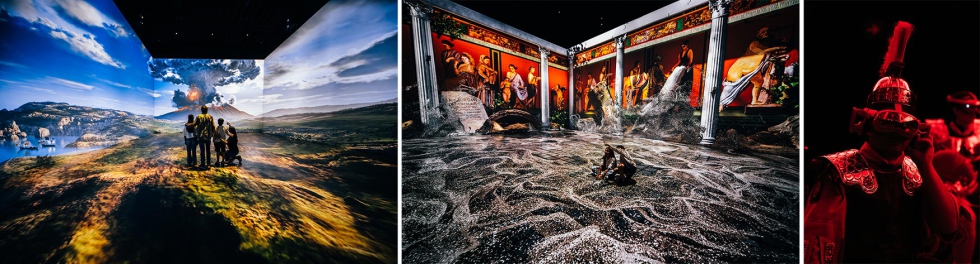 La combinaci�n de tecnolog�a de �ltima generaci�n y narrativa hist�rica facilita una exploraci�n colectiva de la ciudad romana...