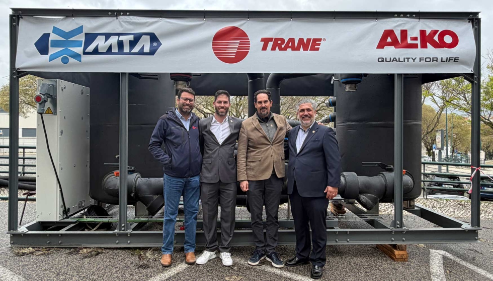 Equipa da Trane, no Instituto Superior T�cnico
