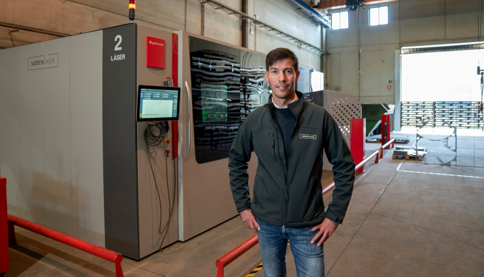 Asier Sandino, director general, Satech Laser, explica su apuesta por Bystronic...
