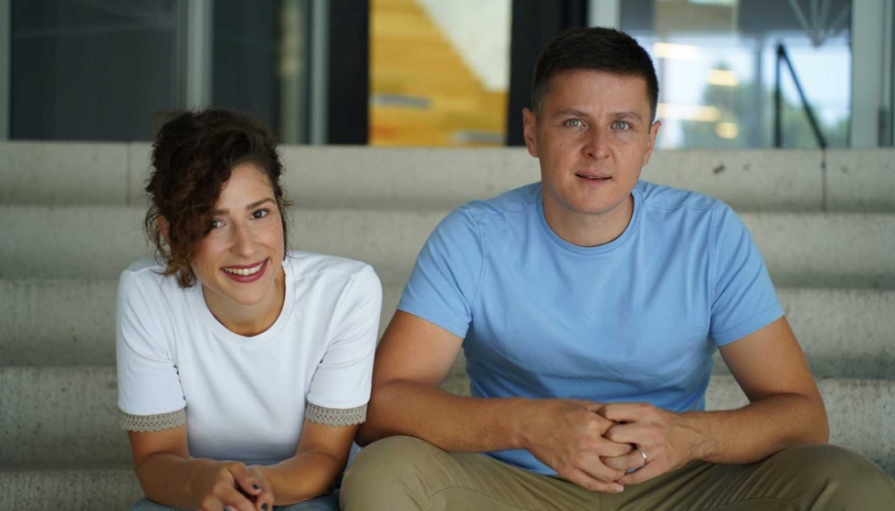 Antonia y Marko Omazić, fundadores de Meliori Polymer Engineering...