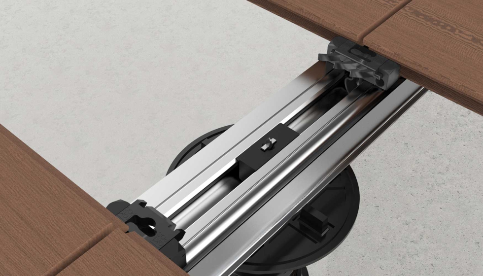 Com o sistema Shark Clip, o Distiplas Group / Maia-Otto oferece acessibilidade total ao pavimento...