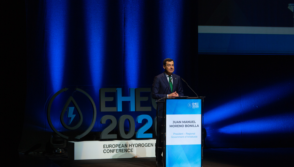 La inauguraci�n del evento estuvo presidida por el presidente de la Junta de Andaluc�a, Juan Manuel Moreno Bonilla