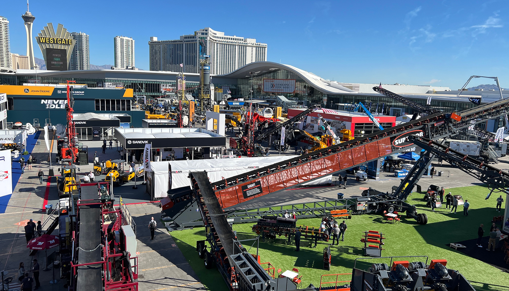 Vista del Centro de Convenciones de Las Vegas