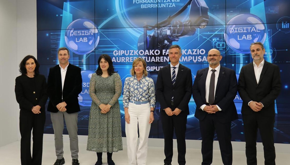 Jaione Ganzarain, viceconsejera de Tecnolog�a, Innovaci�n y Transformaci�n Digital del Gobierno Vasco; Unai Andueza...