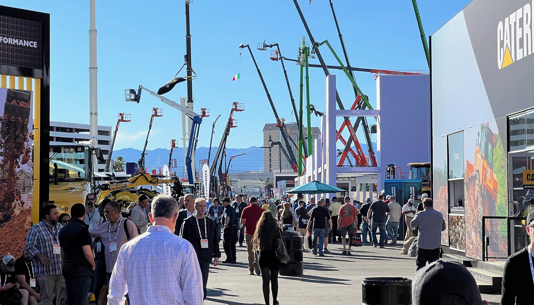 Todos los segmentos de maquinaria para construcci�n y miner�a estuvieron representados en Conexpo