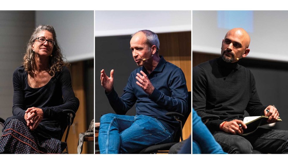 De izquierda a derecha: M�nica Bujalance Moreta, Jos� Mar�a S�nchez Garc�a y Jes�s Mor�n Mor�n