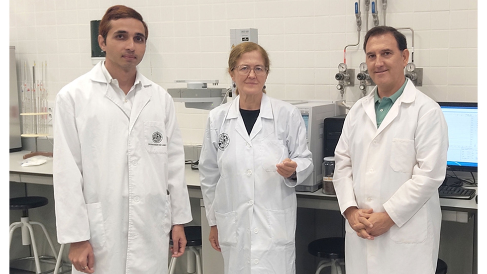 Equipo de investigaci�n que trabajan sobre el alperujo