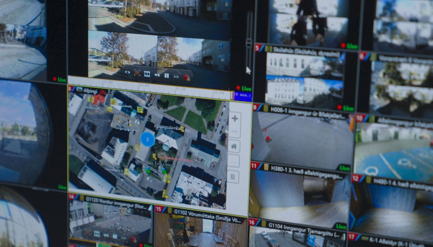 La soluci�n integra m�ltiples tecnolog�as dentro de la plataforma Genetec Security Center, incluyendo videovigilancia con c�maras IP...