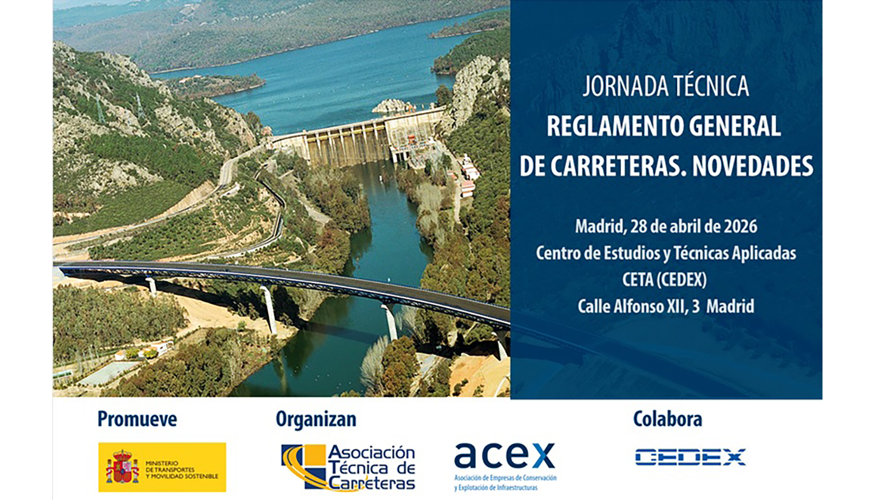 Jornada t�cnica sobre las novedades del Reglamento General de Carreteras