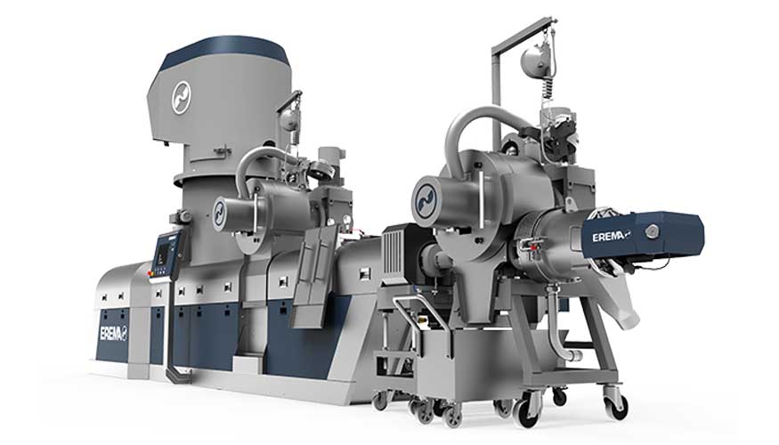 La Intarema TVEplus DuaFil Compact combina el sistema de extrusi�n patentado para procesar materiales dif�ciles con un segundo sistema de filtraci�n...