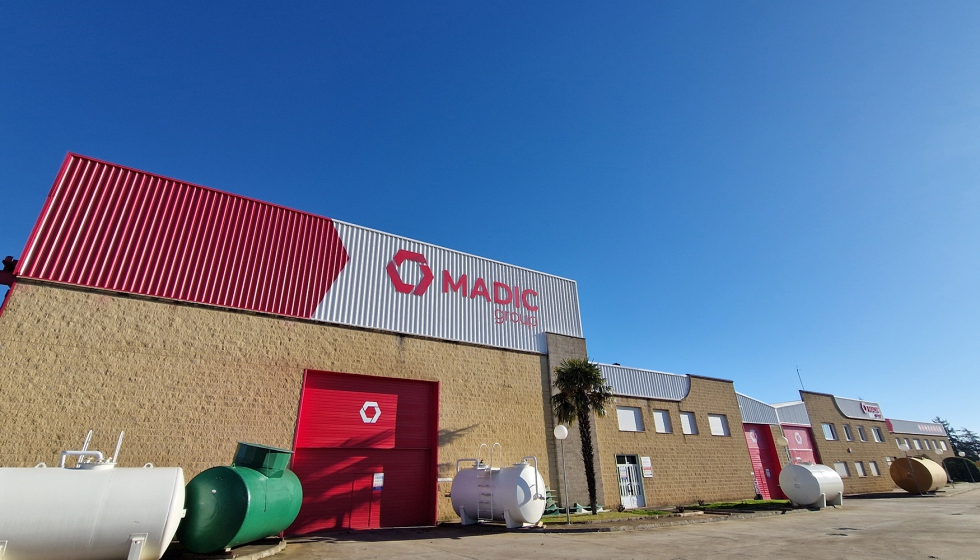Imagen de la f�brica de dep�sitos de combustible de Madic group en Le�n