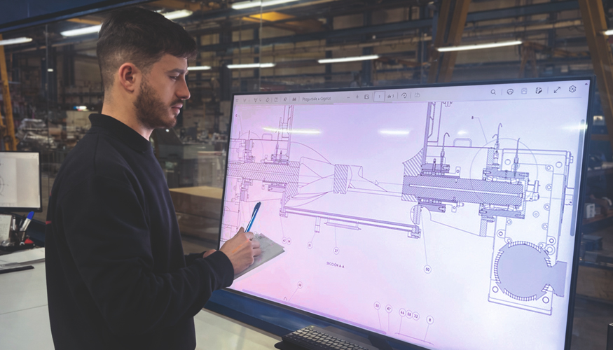 Verficaci�n de cotas en taller