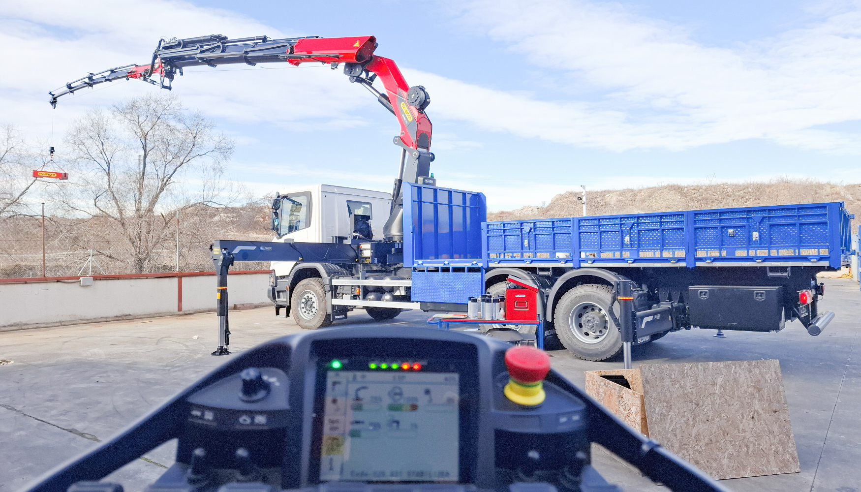 Palfinger PK 480 TEC incorporada por Gr�as y Asistencia Serrano