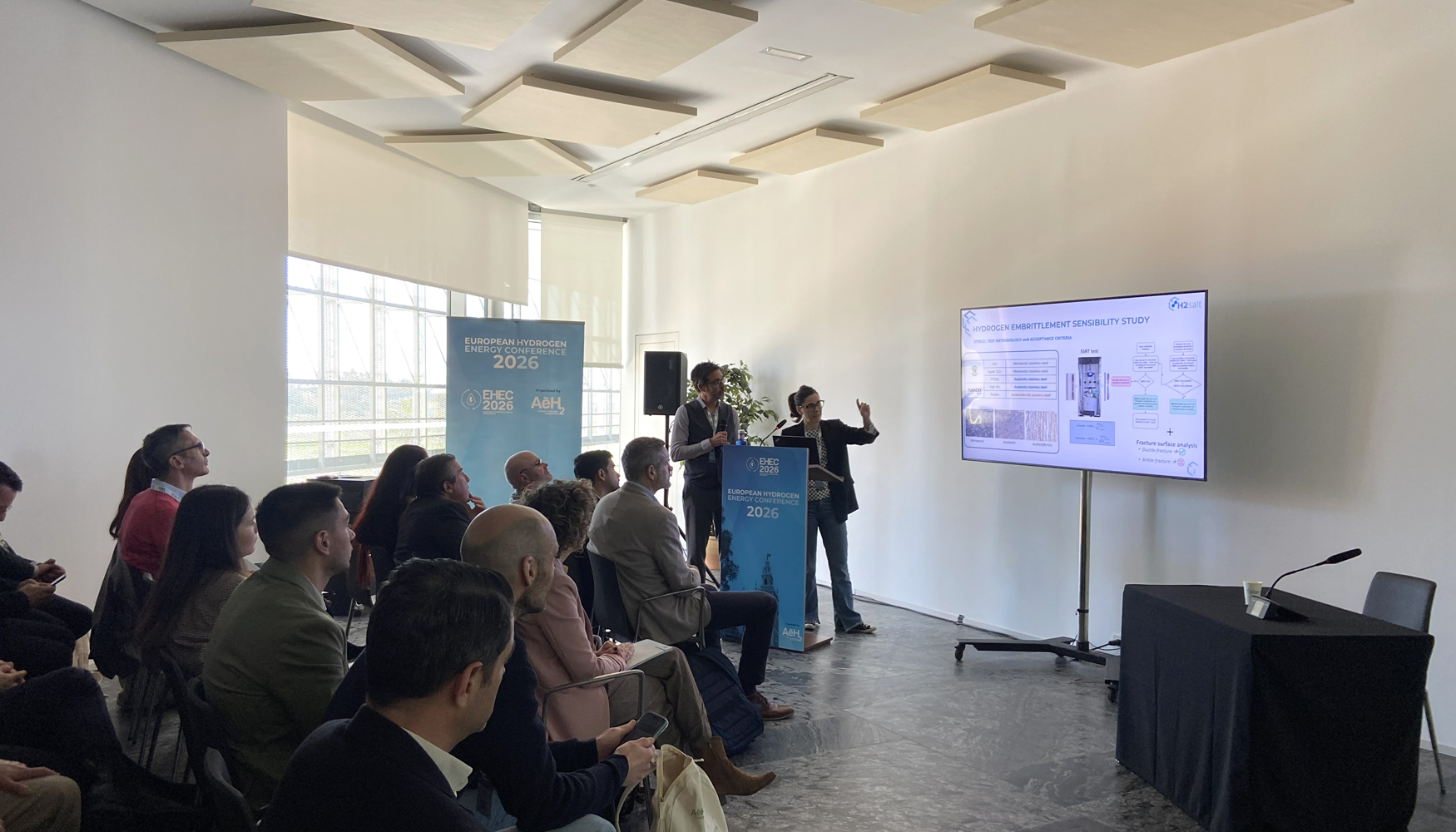 Los resultados de H2SALT fueron presentados en la �European Hydrogen Energy Conference� el 12 de marzo