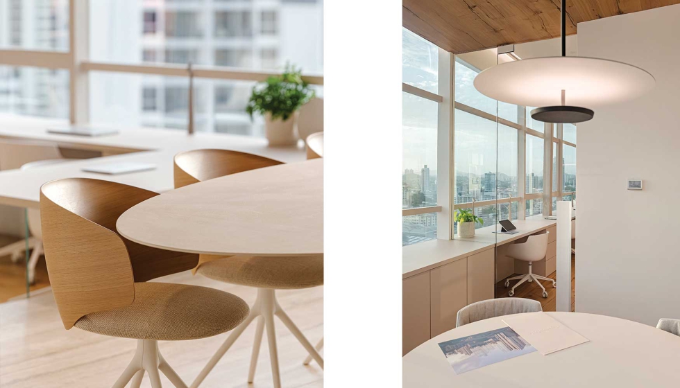 Inspiradas en la hospitalidad italiana, las oficinas reciben tanto a empleados como visitantes con sensaciones de hogar, integrando artesan�a...