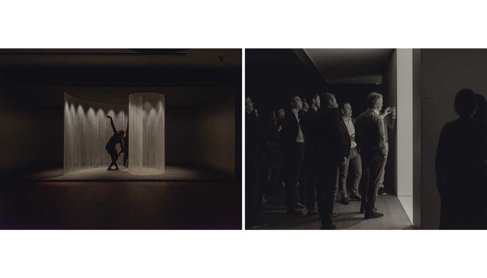 Integradas en el proyecto, las luminarias con tecnolog�a 'The Invisible Black' de Arkoslight desaparecen a la vista...