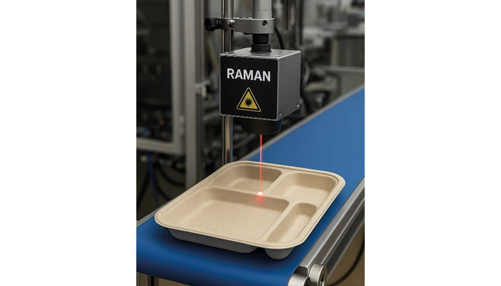 Exemplo ilustrativo de dete��o baseada em Raman aplicada a embalagens de base fibrosa (visualiza��o conceptual...