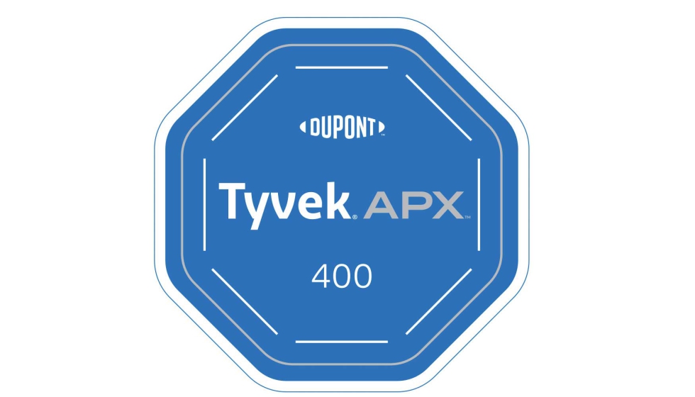 La gama Tyvek APX puede utilizarse en cualquier situaci�n que requiera protecci�n qu�mica de Categor�a III, Tipo 5-B y 6-B...