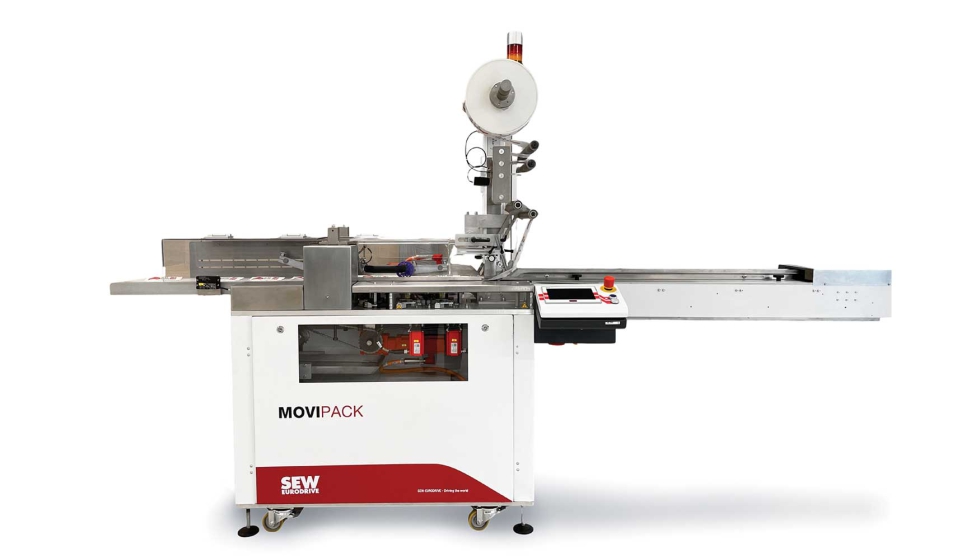 MOVIPACK: m�quina de embalagem FFS (Form Fill and Seal) horizontal compacta