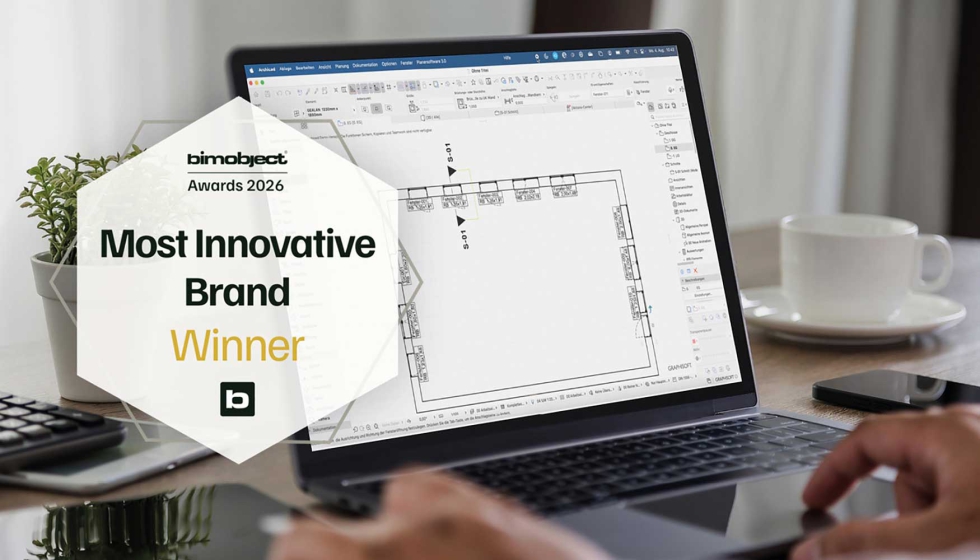 A Gealan foi distinguida com o pr�mio �Most Innovative Brand� nos BIMobject Awards 2026