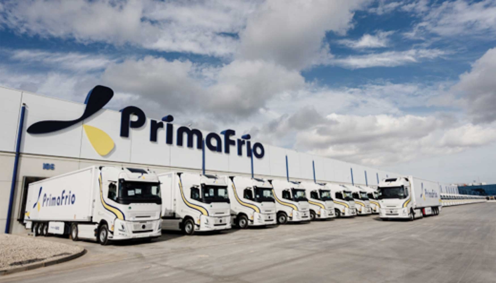Nuevas tractoras Volvo FH Aero incorporadas a la flota de Grupo Primafrio