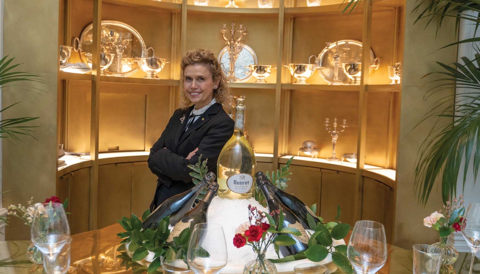 Gemma Vela, Primer Sumiller del Hotel Mandarin Oriental Ritz Madrid
