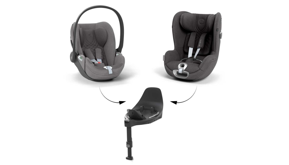 El sistema modular T de Cybex est� dise�ado para favorecer un uso correcto de la silla en cada etapa...