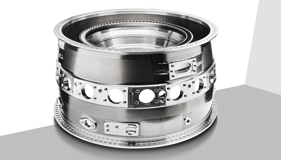 Las geometr�as altamente complejas son habituales en los componentes de turbinas de las industrias aeron�utica y aeroespacial...