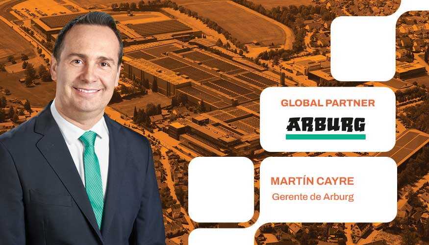 Mart�n Cayre, gerente de Arburg