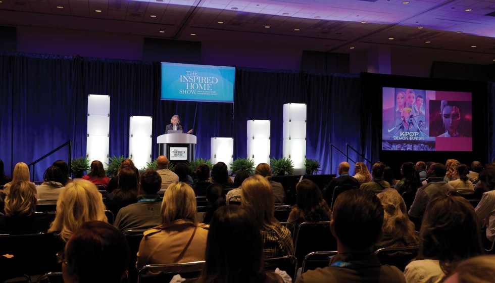 Lee Eiseman ofreci� el discurso inaugural anual de The Inspired Home Show 2026