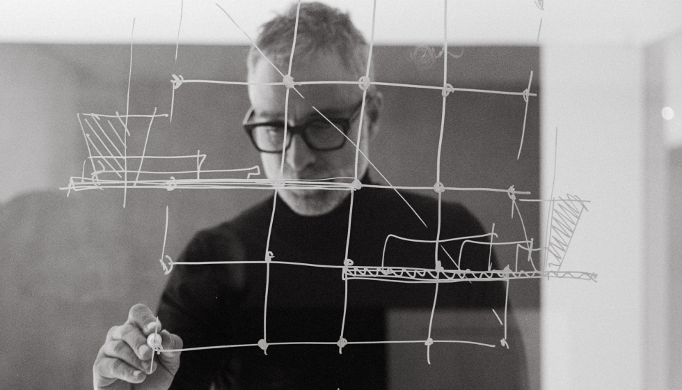 Jos� Mar�a Gimeno es el CEO y director creativo de Summumstudio. Foto: Arantxa Ripoll�s