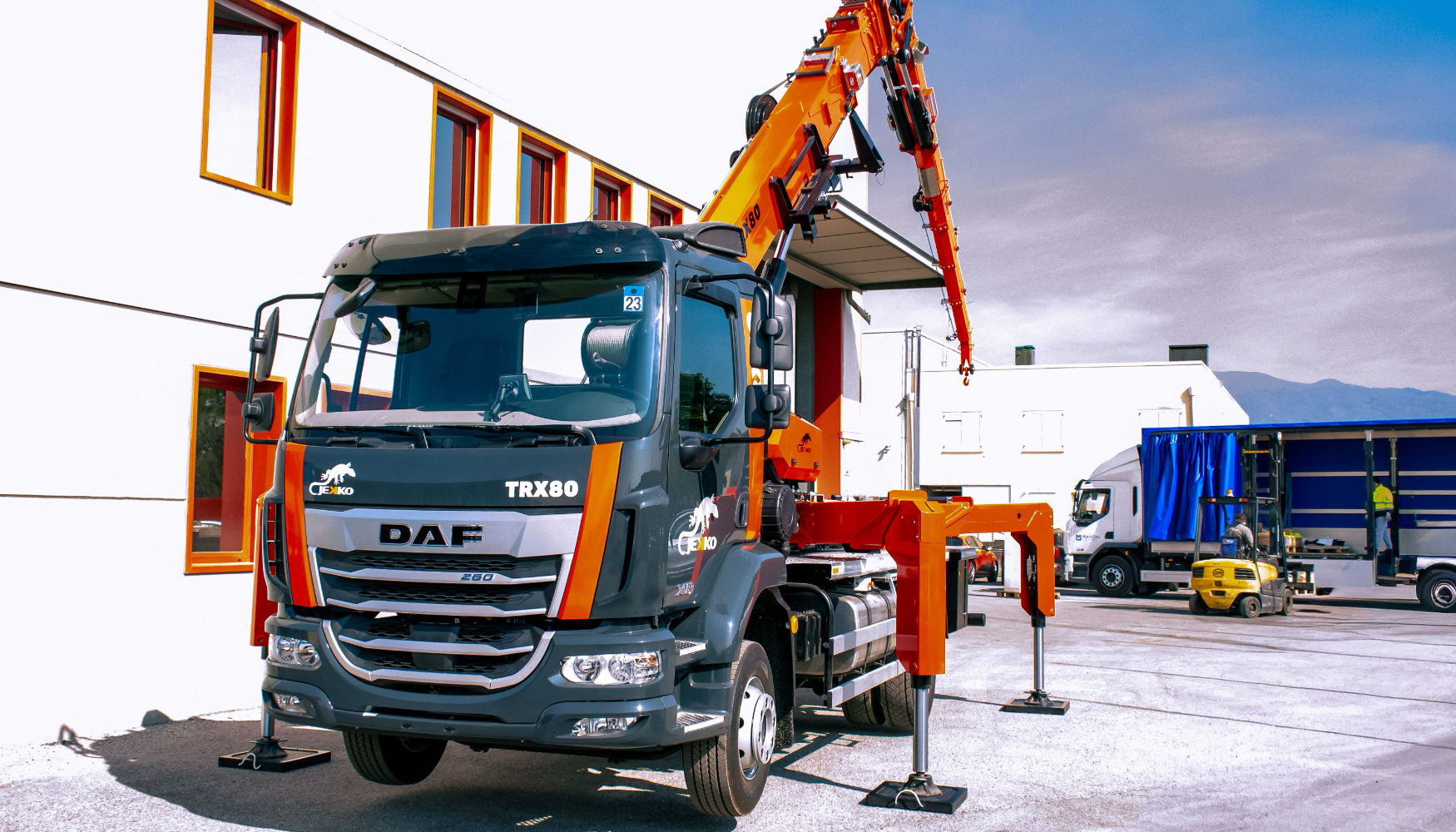 Smopyc 2026 acoger� el estreno mundial de la nueva Jekko TRX80, una minigr�a de 8 toneladas montada sobre un cami�n de 2 ejes de 16 toneladas...