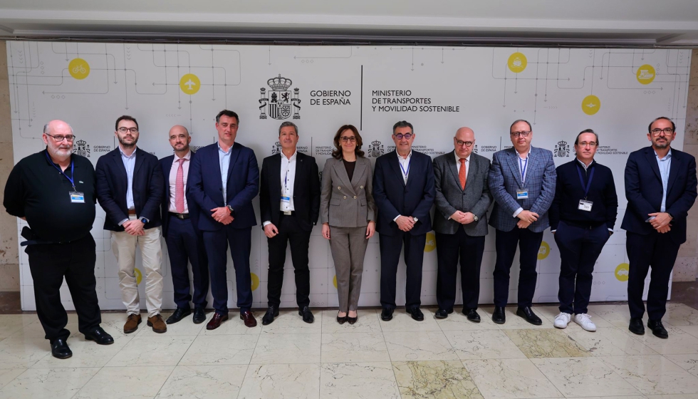 Reuni�n entre el Ministerio de Transportes y Movilidad Sostenible y el Departamento de Mercanc�as del Comit� Nacional del Transporte por Carretera...