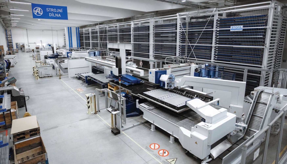 El almac�n STOPA organiza el flujo de materiales de forma totalmente autom�tica