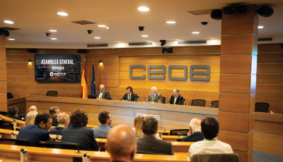 La Asamblea General de ADINE reunir� al sector del neum�tico en la sede de CEOE en Madrid