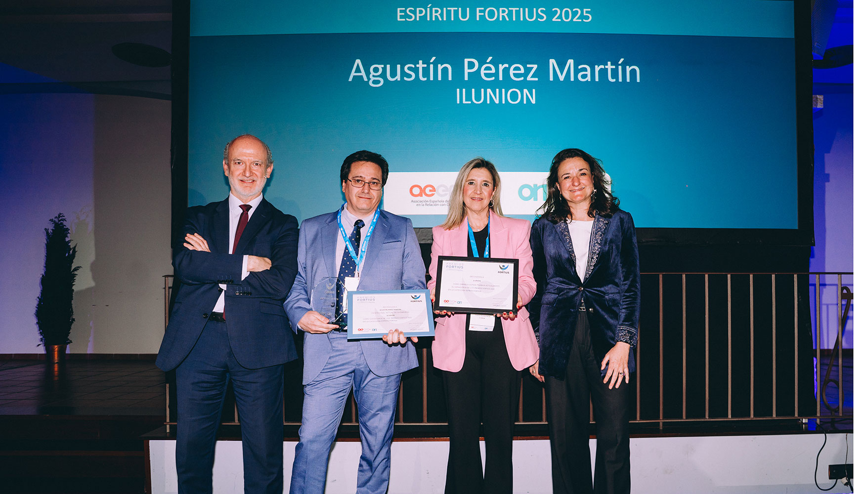 El responsable territorial de ILUNION Contact Center BPO en Extremadura y l�der del proyecto desde su puesta en marcha, Agust�n P�rez...