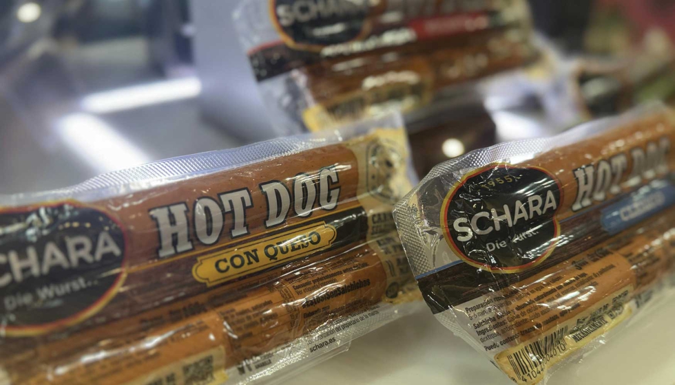 La salchicha Hot Dog de queso es una de las novedades de SCHARA este 2026